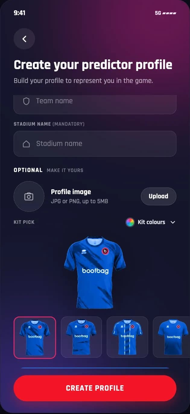Sign up
